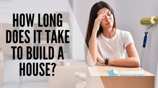 How long does it take to build a house [upl. by Ettesel]