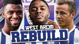 REBUILDING WEST BROMWICH ALBION FIFA 18 Career Mode [upl. by Ihp]