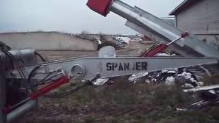 Spanjer Machines RACEWAY AGITATOR with dual cylinders [upl. by Ennairoc]