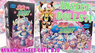 Lets Open 6 INSECT THEMED BJD Blind Boxes KUKAKA INSECT CAFE BALL JOINTED DOLLS FROM KIKAGOODS [upl. by Tertias]