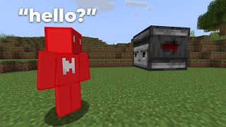 I Became Friends With a Block in Minecraft 2 [upl. by Enidualc]