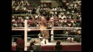 The Great Wajima vs El Vikingo WWC 1986 [upl. by Felipa207]