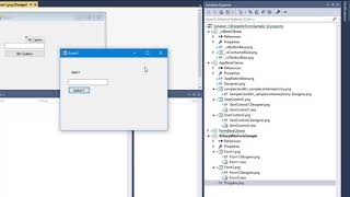 Creating Custom WinForm UsersControls and subclasses of them in Visual Studio [upl. by Astrea829]