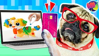 🐶 Mi PERRO se compra JUGUETES por INTERNET 🤓 👀 [upl. by Nahtaoj388]