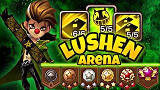 Can You Lushen At Every Arena Rank  Summoners War [upl. by Irakab]