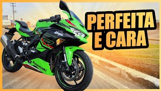 KAWASAKI ZX4R É A MOTO ESPORTIVA PERFEITA PARA INICIAR NAS 4 CILINDROS MAS CUSTA CARO [upl. by Gadmann]