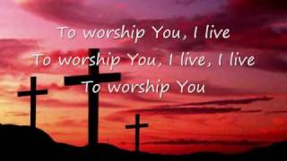 TO WORSHIP YOU I LIVE  ISRAEL amp NEW BREED [upl. by Yrkcaz]