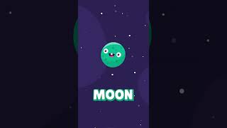 🌙 Baby Moon Finger Family Short  Fun Learning for Kids  Simple Cartoons [upl. by Vladi]