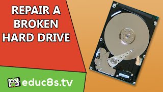 Tutorial How to repair broken hard disk drive and recover your data Beeping sound or clicking [upl. by Handy184]