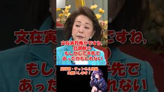 迷言・名言集【櫻井よしこ 編④】文在寅が北朝鮮の手先だったかもしれないレーダー照射問題に触れなかったことには納得はいかないが 櫻井よしこ 韓国 レーダー照射 自衛隊 shorts [upl. by Eeryk234]