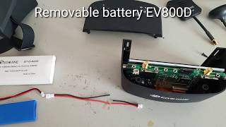 EV800D battery mod  longer goggle time fpv [upl. by Leamse598]