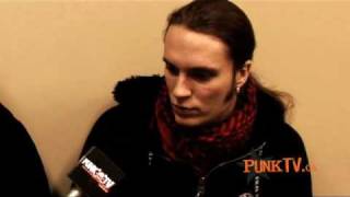 Turisas Interview with Mathias Nygård by Dixon Christie for PunkTVca [upl. by Aicatsana163]