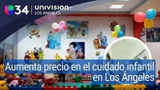 Aumento en el precio del cuidado infantil impacta a padres de Los Ángeles hay ayudas disponibles [upl. by Haya]