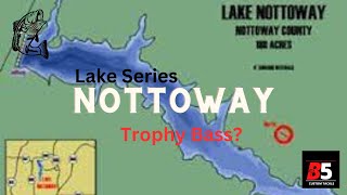 Nottoway Lake Virginia Lake Fishing Series Largemouth Bass [upl. by Ahsiel]