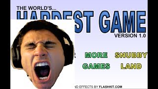 WHY DID I PLAY THIS GAME  Lets Play The Worlds Hardest Game  The Frustrated Gamer [upl. by Alleyne255]