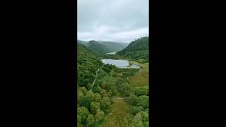 Glendalough aerial view Wicklow [upl. by Cuttie]