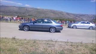 BMW E60 530d vs Opel Omega 30 V6 [upl. by Nnylsia]