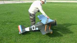 14 scale SE5a 1st take off [upl. by Horton600]