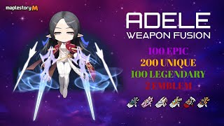 MapleStory M  Adele  400 Weapon Fuse  121523 [upl. by Hehre]