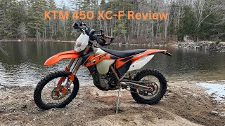 2013 KTM 450 XCF Review [upl. by Wiersma]