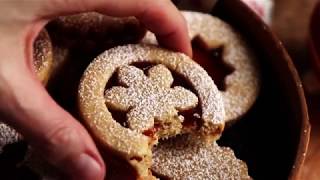 125Linzer Cookies Recipe [upl. by Larrie132]