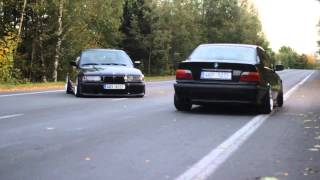 low E36 325i exhaust sound  supersprint headers [upl. by Aseret]