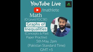 O levelIGCSE Math  Graphs of Inequalities Concepts and Past Papers [upl. by Yunick]