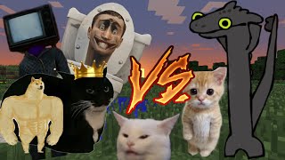 Meme Battles  Capybara Skibidi Toilet Toothless Maxwell Cat [upl. by Colombi]