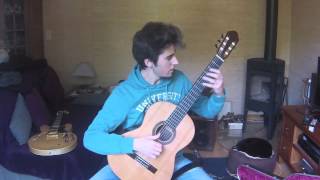 Legnani Caprice 33 classical guitar  Romain Salmon [upl. by Etezzil120]