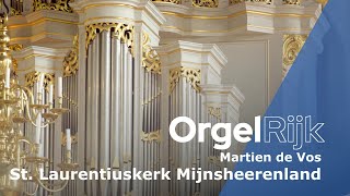 Martien de Vos over het Bätzorgel in de Laurentiuskerk van Mijnsheerenland  OrgelRijk  RD [upl. by Seugram]