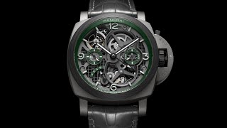 Panerai Luminor Tourbillon GMT PAM00768 [upl. by Nylhtiak]