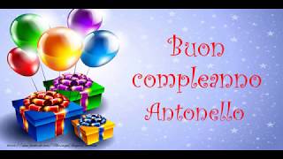 Buon Compleanno Antonello [upl. by Auehsoj]