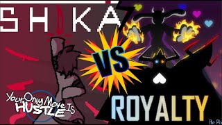 Royalty Asgore amp Toriel vs Shika  YOMI Hustle Modded  felviogaming [upl. by Yeroc]