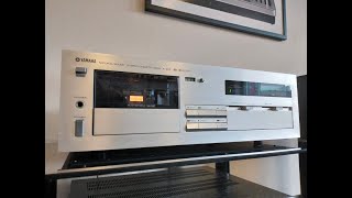 Yamaha K960 Cassette Deck Demonstration After Service [upl. by Notsa395]