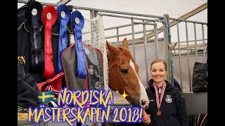 ♘ TÄVLINGSVLOGG ♘ Medaljskörd NORDISKA MÄSTERSKAPEN 2018 Del 2 [upl. by Ennaid]