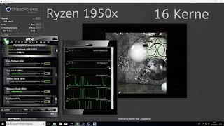 CINEBENCH R15 Ryzen Threadripper 1950x 16 amp 32 Vergleich [upl. by Ahsinnod397]