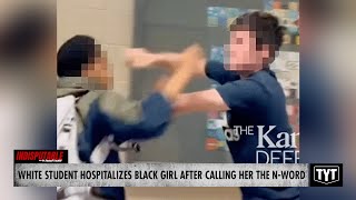 White Student Breaks Black Girls Nose After Calling Her NWord [upl. by Liuqa]