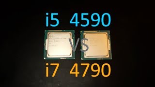 CPU Upgrade i5 4590 vs i7 4790 [upl. by Sreip563]