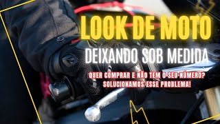 LOOK DE MOTO DEIXANDO SOB MEDIDA ALPINESTARS [upl. by Derdle]