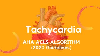 Tachycardia  AHA ACLS Algorithm with 2020 Guidelines Update [upl. by Ehttam]