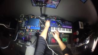 Kaosspad Novation Mininova  Live Sampling Electronic Music [upl. by Viglione622]