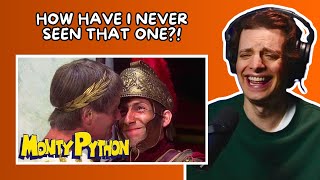 American Reacts to Top 20 Monty Python Sketches [upl. by Nodyl]