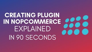 How To Create Plugin In NopCommerce 2024 [upl. by Aralk680]