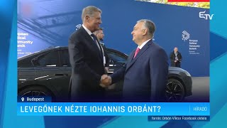 Levegőnek nézte Iohannis Orbánt – Erdélyi Magyar Televízió [upl. by Hakkeber160]