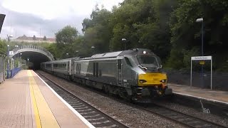 Trains at Gerrards Cross Chiltern Mainline 1716 [upl. by Huba27]