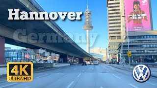 Hannover Germany 🇩🇪 drive tour 4k [upl. by Leirbaj]