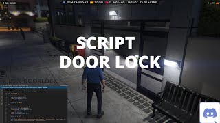 script door lock fivem [upl. by Otrevlig285]