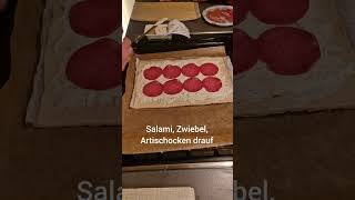 Einfaches schnelles und günstiges Rezept Pide aus Pizzateig in 5 Minuten pizza rezept [upl. by Casia92]