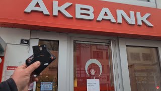 Akbank ATMden İninal Karta Para Yükleme [upl. by Eevets481]