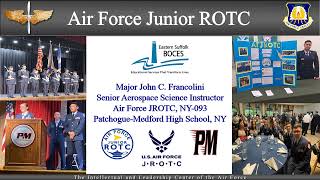 AFJROTC Patchogue Medford High School Recruiting Video  Nov 2023 [upl. by Cayla802]